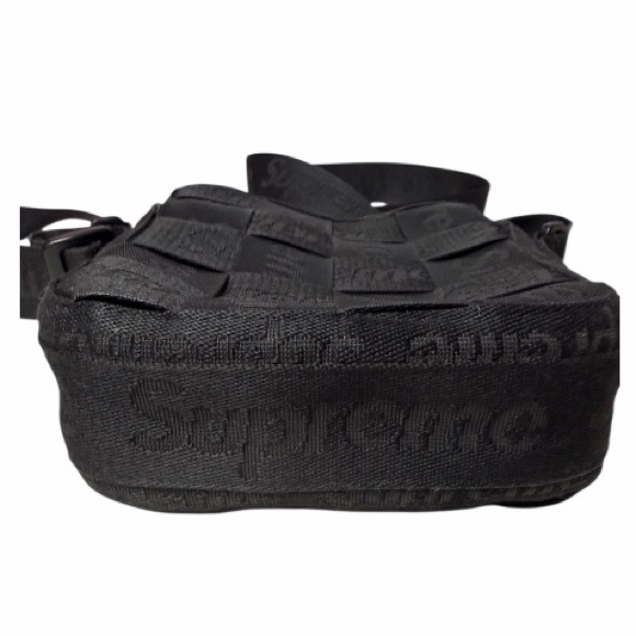 Supreme Woven Black Shoulder Bag Logo - Picture 4 of 8